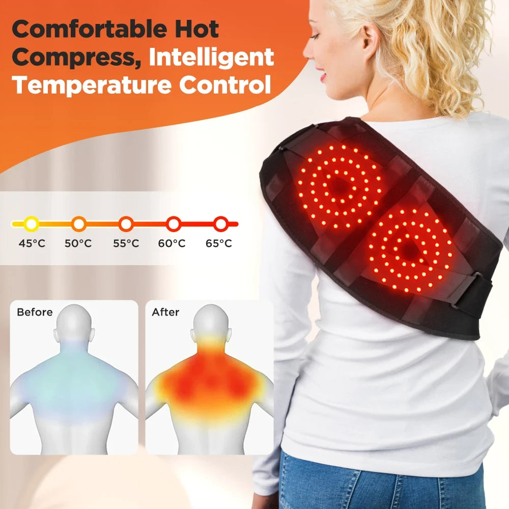 SpineRevive Heated Massage Waist Belt