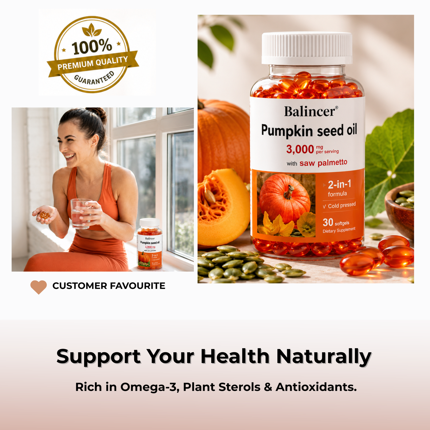 Balincer® Pumpkin Seed Oil