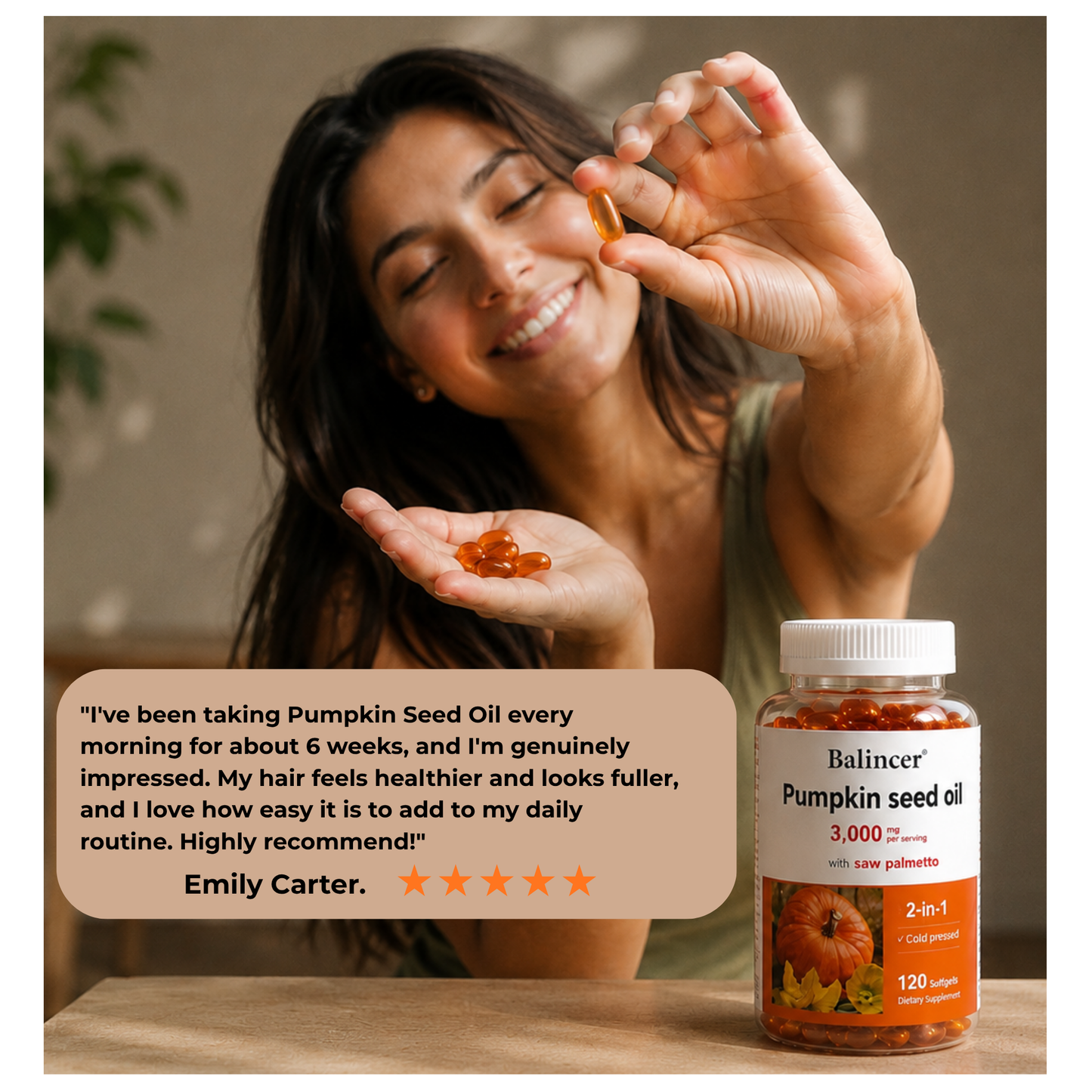Balincer® Pumpkin Seed Oil